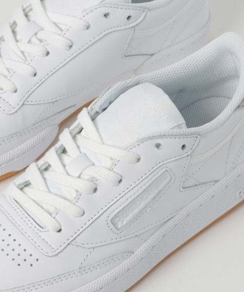 Reebok(リーボック)の「クラブ C 85 ダイアモンド(スニーカー・レディース・ホワイト/ブラック/ベージュ/ピンク系その他・23.5cm/24.0cm/25.5cm/24.5cm/26.0cm/25.0cm/23.0cm/22.5cm/22.0cm)」の10枚目の写真