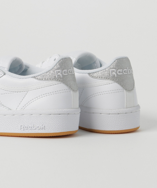 Reebok(リーボック)の「クラブ C 85 ダイアモンド(スニーカー・レディース・ホワイト/ブラック/ベージュ/ピンク系その他・23.5cm/24.0cm/25.5cm/24.5cm/26.0cm/25.0cm/23.0cm/22.5cm/22.0cm)」の11枚目の写真