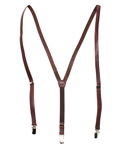 And A（アンドエー）の「レザーナローサスペンダー（サスペンダー・レディース・ブラック/ブラウン/レッド・FREE）」の3枚目の写真