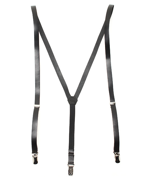 And A（アンドエー）の「レザーナローサスペンダー（サスペンダー・レディース・ブラック/ブラウン/レッド・FREE）」の2枚目の写真