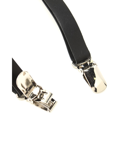 And A（アンドエー）の「レザーナローサスペンダー（サスペンダー・レディース・ブラック/ブラウン/レッド・FREE）」の4枚目の写真