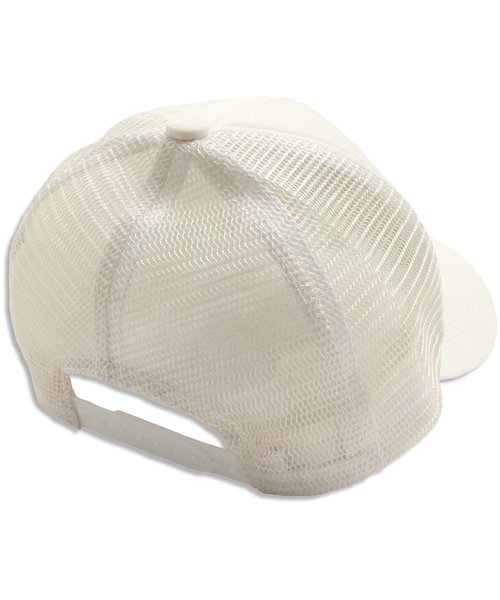 apres les cours（アプレレクール）の「POPCORNロゴメッシュキャップ（キャップ・キッズ・オフホワイト/カーキ・50/54/58）」の7枚目の写真