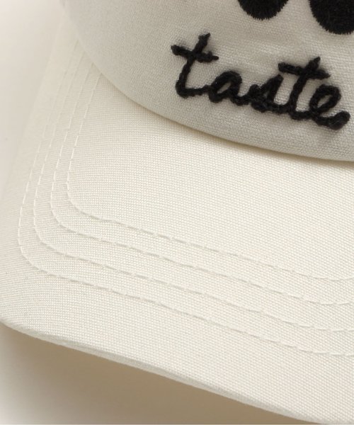 apres les cours（アプレレクール）の「POPCORNロゴメッシュキャップ（キャップ・キッズ・オフホワイト/カーキ・50/54/58）」の9枚目の写真