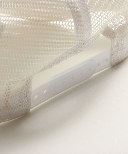 apres les cours（アプレレクール）の「POPCORNロゴメッシュキャップ（キャップ・キッズ・オフホワイト/カーキ・50/54/58）」の10枚目の写真