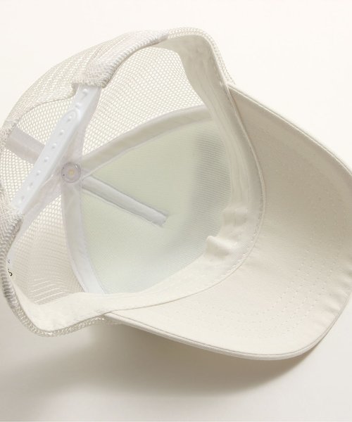 apres les cours（アプレレクール）の「POPCORNロゴメッシュキャップ（キャップ・キッズ・オフホワイト/カーキ・50/54/58）」の11枚目の写真