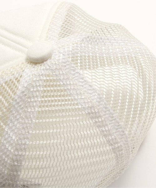 apres les cours（アプレレクール）の「POPCORNロゴメッシュキャップ（キャップ・キッズ・オフホワイト/カーキ・50/54/58）」の12枚目の写真