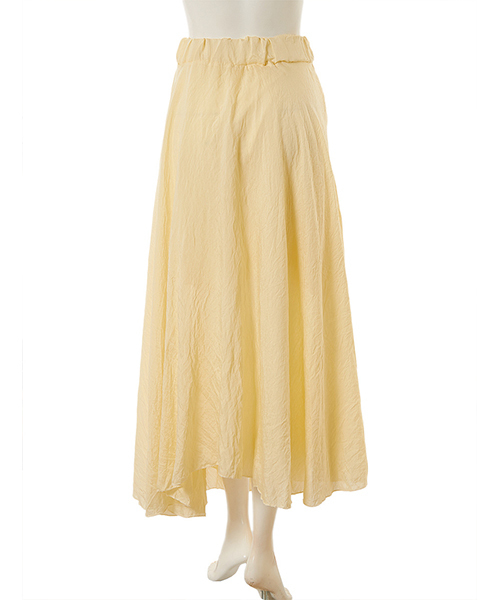 Color（カラー）の「ワッシャーロングスカート（スカート・レディース・ピンク系その他/イエロー/ブラック・MEDIUM）」の11枚目の写真