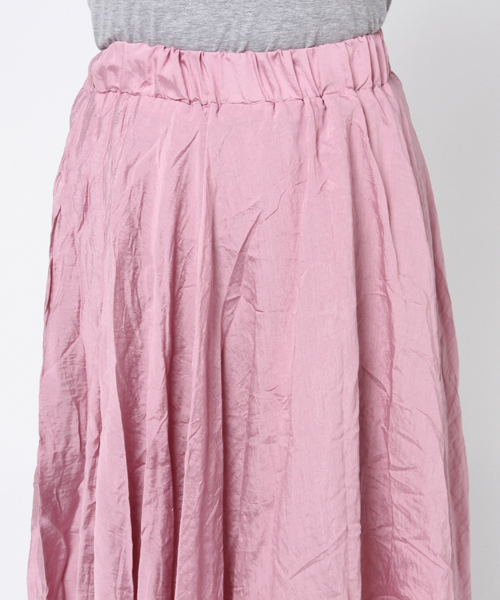 Color（カラー）の「ワッシャーロングスカート（スカート・レディース・ピンク系その他/イエロー/ブラック・MEDIUM）」の15枚目の写真