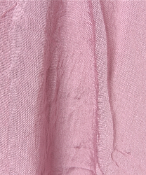 Color（カラー）の「ワッシャーロングスカート（スカート・レディース・ピンク系その他/イエロー/ブラック・MEDIUM）」の6枚目の写真