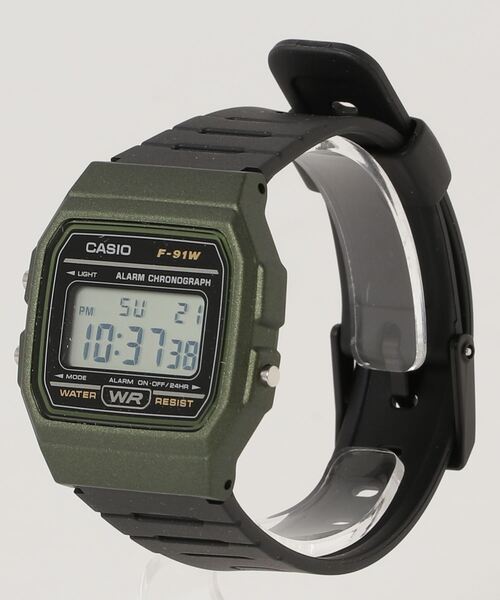CASIO(カシオ)の「CASIO カシオ /ベーシック デジタルウォッチ チープカシオ クォーツ ラバーベルト 腕時計 日常生活防水 //// Fシリーズ(デジタル腕時計・メンズ・ブラック×シルバー/ブラック×ゴールド/ブラック×グリーン/ブラック×グレー/ブラック×ブルー・FREE)」の15枚目の写真