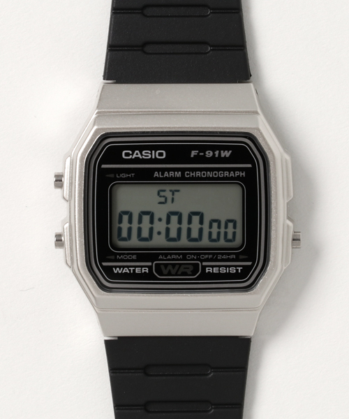 CASIO(カシオ)の「CASIO カシオ /ベーシック デジタルウォッチ チープカシオ クォーツ ラバーベルト 腕時計 日常生活防水 //// Fシリーズ(デジタル腕時計・メンズ・ブラック×シルバー/ブラック×ゴールド/ブラック×グリーン/ブラック×グレー/ブラック×ブルー・FREE)」の16枚目の写真