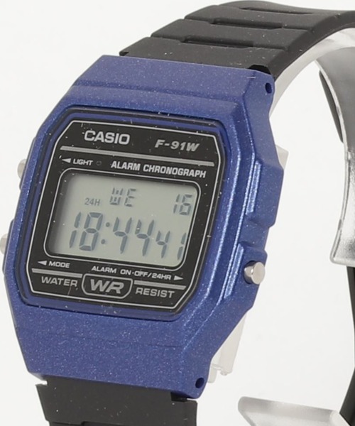 CASIO(カシオ)の「CASIO カシオ /デジタル腕時計 軽量21g LEDバックライト チープカシオ 樹脂バンド //// Fシリーズ(デジタル腕時計・メンズ・ブラック×シルバー/ブラック×ゴールド/ブラック×グリーン/ブラック×グレー/ブラック×ブルー・FREE)」の18枚目の写真