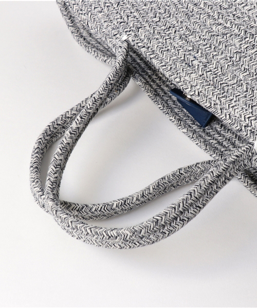 AZUL by moussy（アズールバイマウジー）の「ロープBIGトートバッグ（ショルダーバッグ・レディース・ベージュ系その他/ダークネイビー/グレー系その他・FREE）」の5枚目の写真