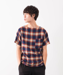 FACTOTUM | 【FACTOTUM】リーフジャガード天竺ショートスリーブ(Tシャツ/カットソー)