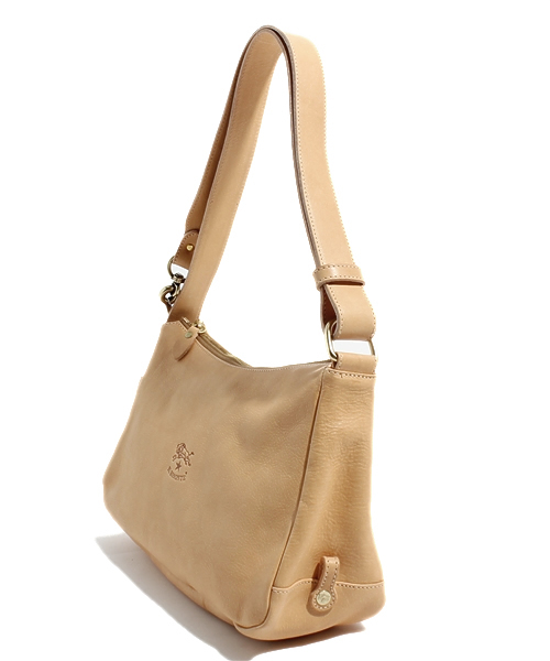 IL BISONTE(イルビゾンテ)の「IL BISONTE / ORIGINAL LEATHER / SHOULDER BAG(ショルダーバッグ・レディース・ブラック/ダークブラウン/グレー/ネイビー/ナチュラル/ライトブラウン・FREE)」の7枚目の写真