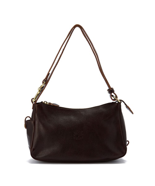 IL BISONTE(イルビゾンテ)の「IL BISONTE / ORIGINAL LEATHER / SHOULDER BAG(ショルダーバッグ・レディース・ブラック/ダークブラウン/グレー/ネイビー/ナチュラル/ライトブラウン・FREE)」の4枚目の写真