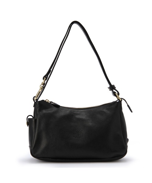 IL BISONTE(イルビゾンテ)の「IL BISONTE / ORIGINAL LEATHER / SHOULDER BAG(ショルダーバッグ・レディース・ブラック/ダークブラウン/グレー/ネイビー/ナチュラル/ライトブラウン・FREE)」の2枚目の写真
