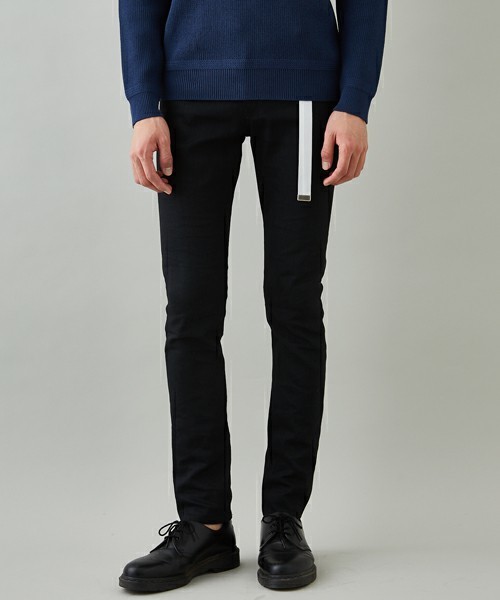 STUDIOUS(ステュディオス)の「【STUDIOUS】スリムフィットテーパードスキニーデニムパンツ【ZOZO限定アイテム】(デニムパンツ・メンズ・ブラック/ブルー/グレー/ネイビー/サックスブルー・1/2/3)」の19枚目の写真