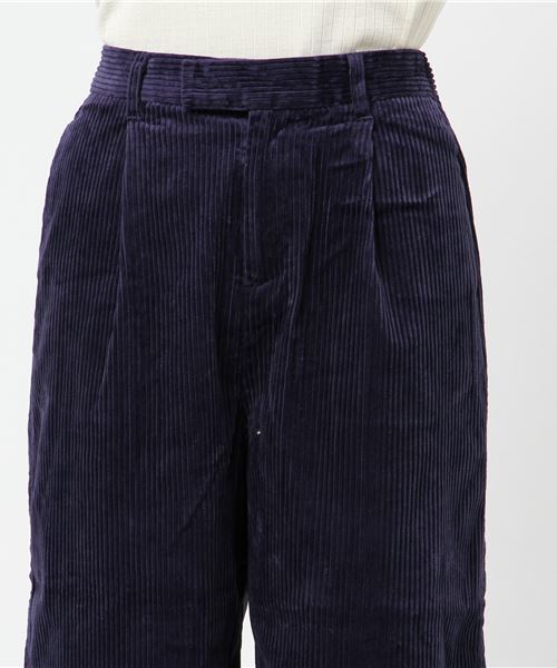 LBC(エルビーシー)の「太コールワイドストレートパンツ (その他パンツ・レディース・グレー/ネイビー・MEDIUM/LARGE)」の10枚目の写真