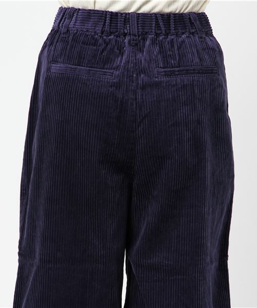 LBC(エルビーシー)の「太コールワイドストレートパンツ (その他パンツ・レディース・グレー/ネイビー・MEDIUM/LARGE)」の7枚目の写真