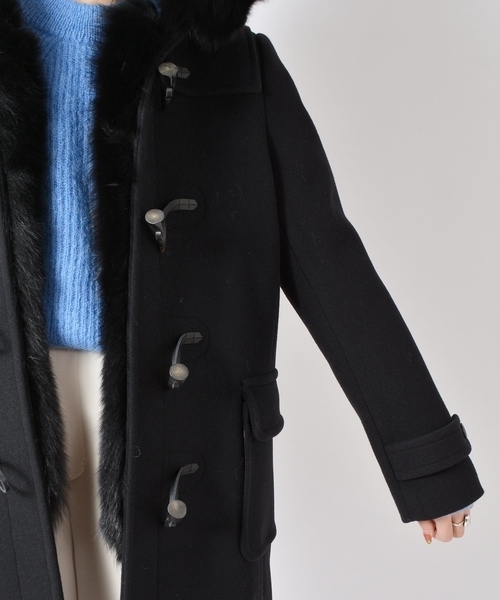 SHIPS（シップス）の「ファーダッフルコート-0349◇（ダッフルコート