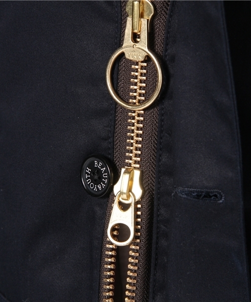 BEAUTY&YOUTH UNITED ARROWS（ビューティーアンドユースユナイテッドアローズ）の「BY サテン ハンティング ジャケット（その他アウター・メンズ・マスタード/ネイビー/オリーブ・MEDIUM/LARGE/SMALL/X-LARGE）」の10枚目の写真