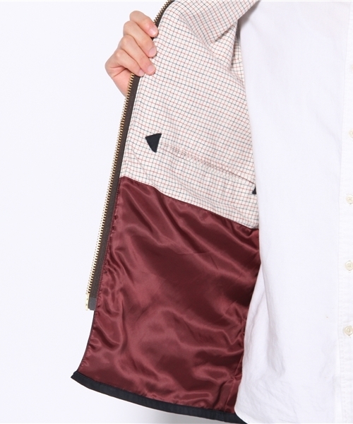 BEAUTY&YOUTH UNITED ARROWS（ビューティーアンドユースユナイテッドアローズ）の「BY サテン ハンティング ジャケット（その他アウター・メンズ・マスタード/ネイビー/オリーブ・MEDIUM/LARGE/SMALL/X-LARGE）」の11枚目の写真