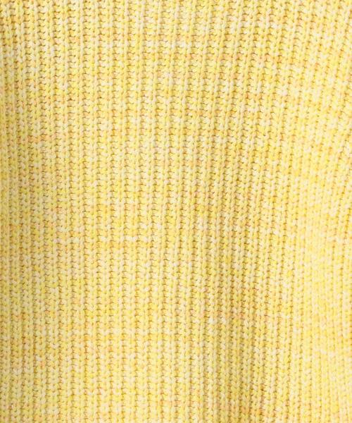 green label relaxing（グリーンレーベルリラクシング）の「【キッズ】カスレニットプルオーバー ◆（ニット/セーター・キッズ・パープル/イエロー・125/105/135/115）」の6枚目の写真