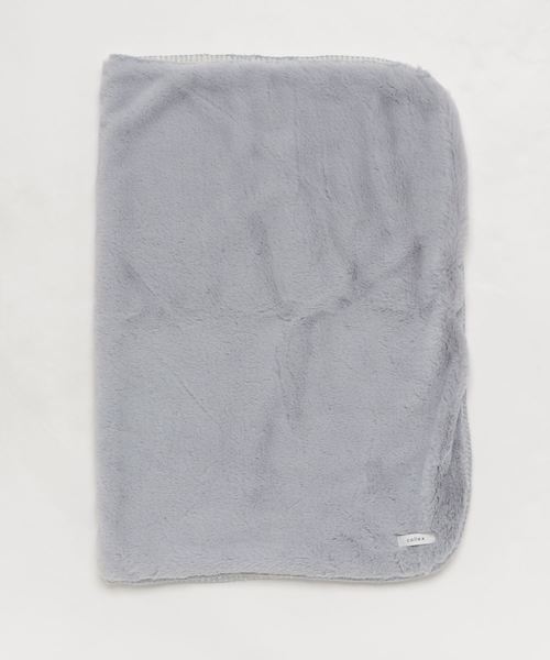 collex(コレックス)の「KWS・COLLEX ECOFUR BLANKET(ブランケット)」|グレー
