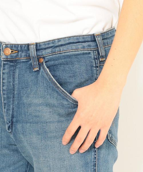 green label relaxing（グリーンレーベルリラクシング）の「[ホワイトマウンテニアリング] ST★ WM×WRANGLER デニムパンツ（デニムパンツ・メンズ・ネイビー・1/2）」の9枚目の写真