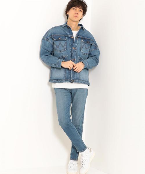 green label relaxing（グリーンレーベルリラクシング）の「[ホワイトマウンテニアリング] ST★ WM×WRANGLER デニムパンツ（デニムパンツ・メンズ・ネイビー・1/2）」の15枚目の写真