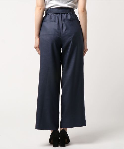 22 OCTOBRE(ヴァンドゥ-オクトーブル)の「デニムライクワイドパンツ(その他パンツ・レディース・ネイビー/カーキ・40/38/36)」の4枚目の写真