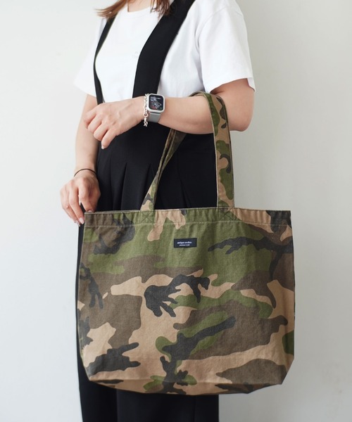 United Athle（ユナイテッドアスレ）の「【 UNITED ATHLE / ユナイテッドアスレ 】 antique andico ヘビー キャンバス トートバッグ（Lサイズ）_（トートバッグ・レディース・ブラック/ネイビー/グレー/グリーン系カモフラージュ/キナリ/ホワイト系その他2・FREE）」の6枚目の写真