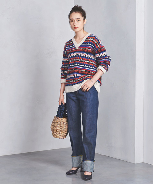 UNITED ARROWS（ユナイテッドアローズ）の「UWSC フェアアイル Vネック