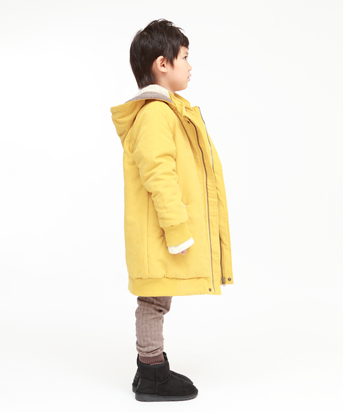 RAGMART(ラグマート)の「コットンスエードモッズコート(その他アウター・キッズ・カーキ/イエロー・110cm/100cm/120cm/130cm)」の14枚目の写真