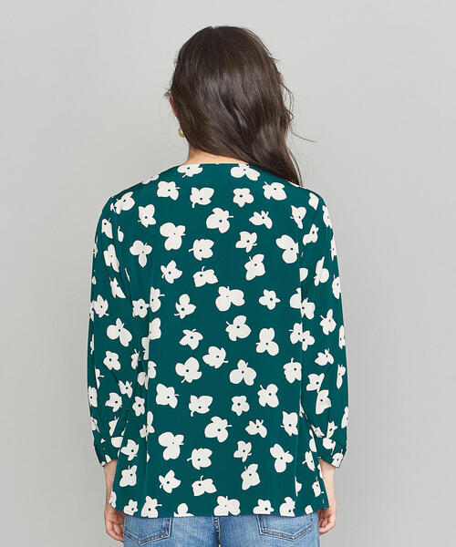 UNITED ARROWS - UNITED ARROWSUWSCレトロフラワーフレアブラウス UNITED ARROWS - UNITED ARROWS UWSC レトロフラワーフレア
