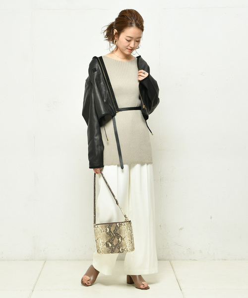 DouDou（ドゥドゥ）の「NEW本革ベルト1（ベルト・レディース・キャメル/ホワイト/ブラック/ベージュ/ブラウン/グレー・FREE）」の13枚目の写真