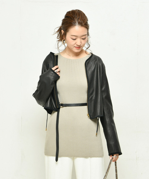 DouDou（ドゥドゥ）の「NEW本革ベルト1（ベルト・レディース・キャメル/ホワイト/ブラック/ベージュ/ブラウン/グレー・FREE）」の12枚目の写真