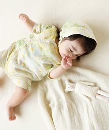 NAOMI ITO（ナオミイトウ）の「【NAOMI ITOナオミイトウ】 わたガーゼ 前開きロンパース（ロンパース）」