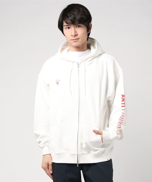 MAGIC STICK（マジックスティック）の「HOLOGRAM DFA HOODIE 18AW-MS10-044（パーカー・メンズ・ホワイト/ブラック・MEDIUM/LARGE/X-LARGE）」の2枚目の写真