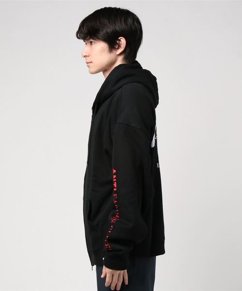 MAGIC STICK（マジックスティック）の「HOLOGRAM DFA HOODIE 18AW-MS10-044（パーカー・メンズ・ホワイト/ブラック・MEDIUM/LARGE/X-LARGE）」の5枚目の写真