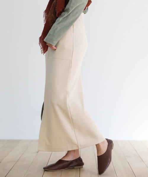 select MOCA（セレクトモカ）の「ベイカースカート（スカート・レディース・ブラック/ベージュ/ブラウン・FREE）」の21枚目の写真