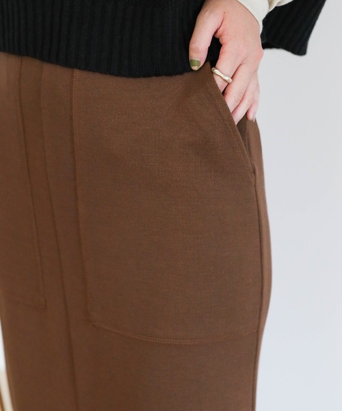 select MOCA（セレクトモカ）の「ベイカースカート（スカート・レディース・ブラック/ベージュ/ブラウン・FREE）」の16枚目の写真