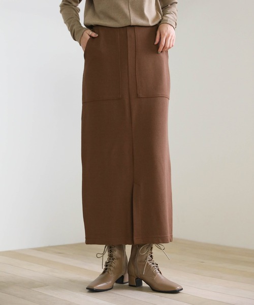 select MOCA（セレクトモカ）の「ベイカースカート（スカート・レディース・ブラック/ベージュ/ブラウン・FREE）」の6枚目の写真