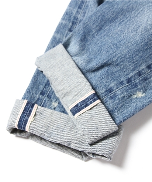 goa（ゴア）の「デニムボーイズパンツ（デニムパンツ・レディース・ブルー・1/2）」の10枚目の写真