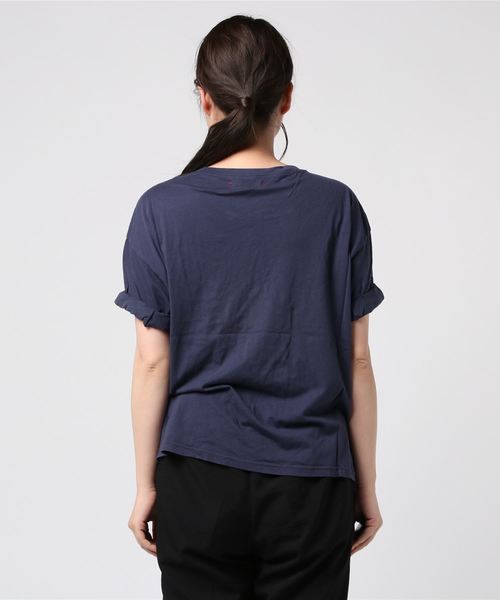 styles（スタイルス）の「xirena X83660（Tシャツ/カットソー・レディース・ホワイト/ネイビー・X-SMALL）」の4枚目の写真