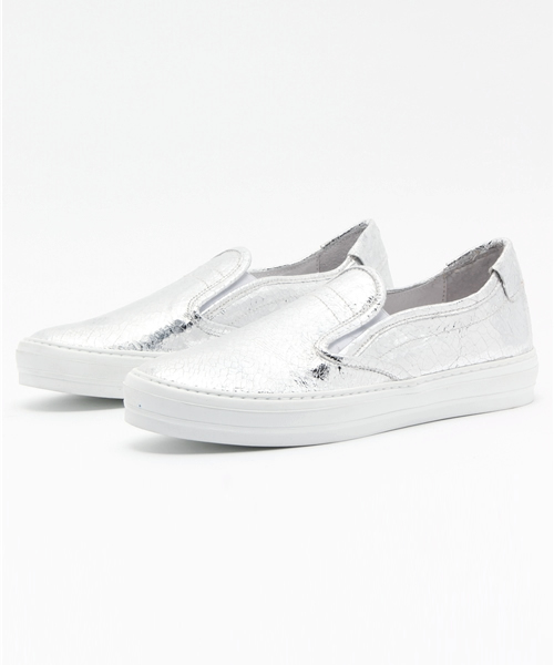 ROSE BUD（ローズバッド）の「(EXTRA XⅢ)ジプシー スリッポン スニーカー（スリッポン・レディース・ホワイト/ブラック/シルバー/シルバー系その他/ホワイト系その他/ブルー/ピンク/その他・36/37/38/39）」の8枚目の写真