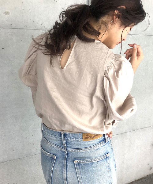 CIEL'AIR(シエルエアー)の「【CIEL'AIR/シェルエアー】VINTAGEボリュームスリーブブラウス(シャツ/ブラウス・レディース・ホワイト系その他/ベージュ系その他・FREE)」の15枚目の写真