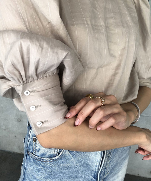 CIEL'AIR(シエルエアー)の「【CIEL'AIR/シェルエアー】VINTAGEボリュームスリーブブラウス(シャツ/ブラウス・レディース・ホワイト系その他/ベージュ系その他・FREE)」の17枚目の写真