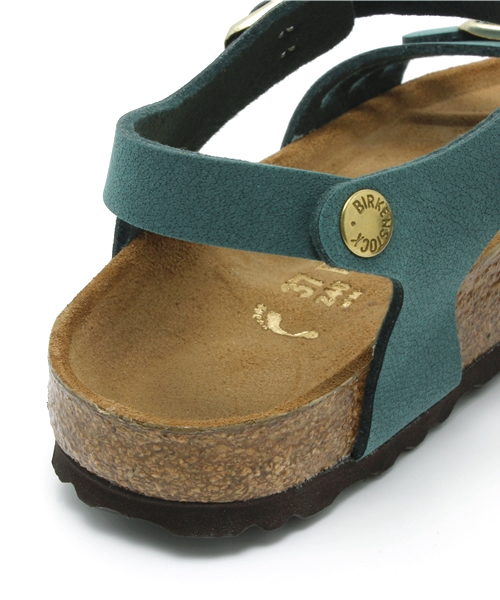 SHIPS for women（シップスフォーウィメン）の「BIRKENSTOCK: バリ（サンダル・レディース・グリーン/ネイビー・37/36）」の6枚目の写真